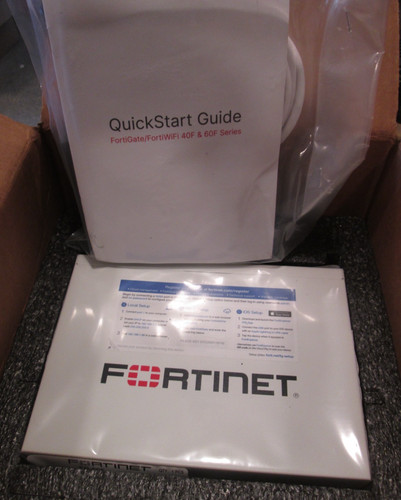 New sealed fortinet - new,