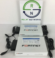 LOT OF 2 Fortinet FG-60F 5x GE